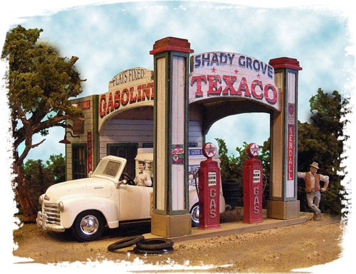 Bar Mills HO Scale The Gas Station at "Shady Grove" Kit – 0552 — exact product reference