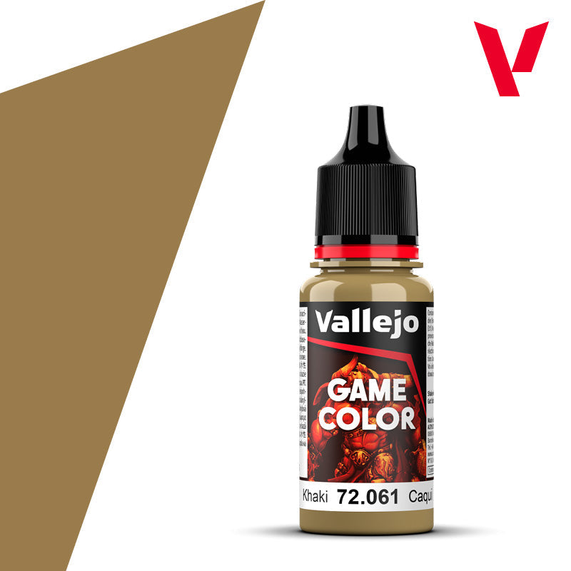 Vallejo Game Color Khaki 18 ml — exact product reference