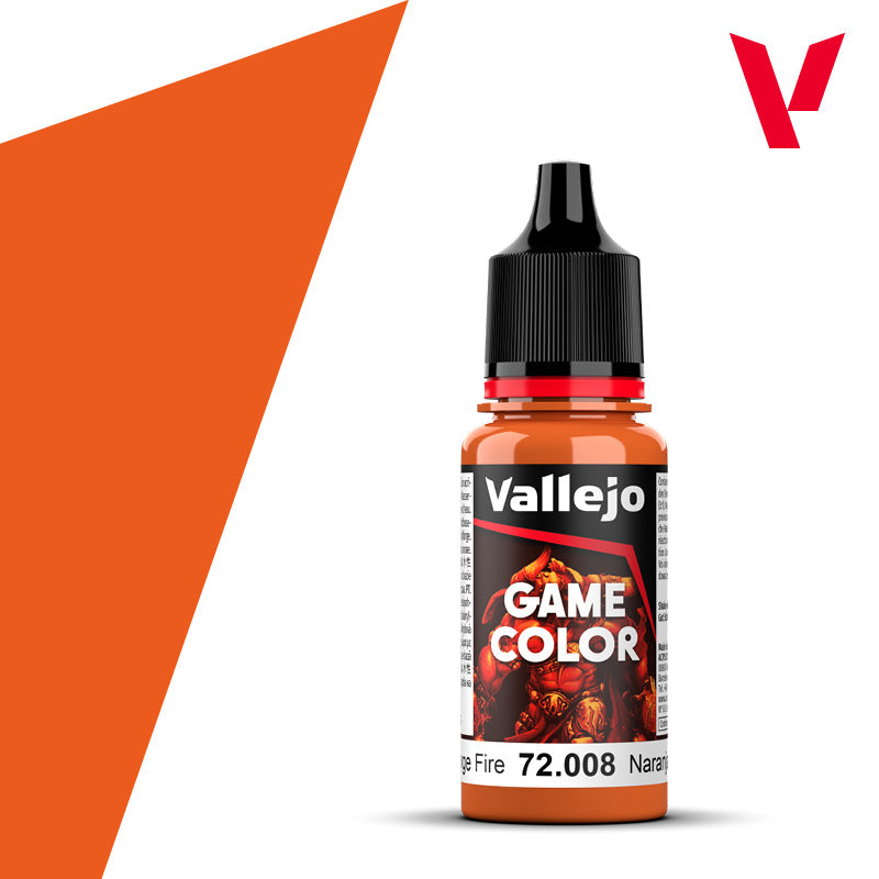 Vallejo Game Color Orange Fire 18 ml — exact product reference