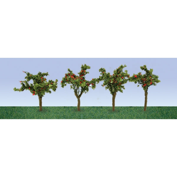 JTT HO Scale Apple Saplings - 1-3/8", 12-Pack | 95517 — exact product reference