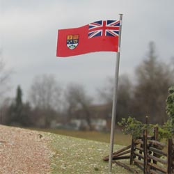 Osborn Models HO Scale Canadian Red Ensign Flag 3P 1111 — exact product reference