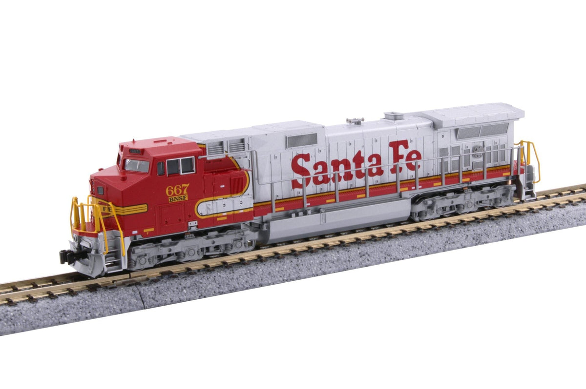 N C44-9W BNSF #667 (Warbonnet) (176-3516) exact product view 2