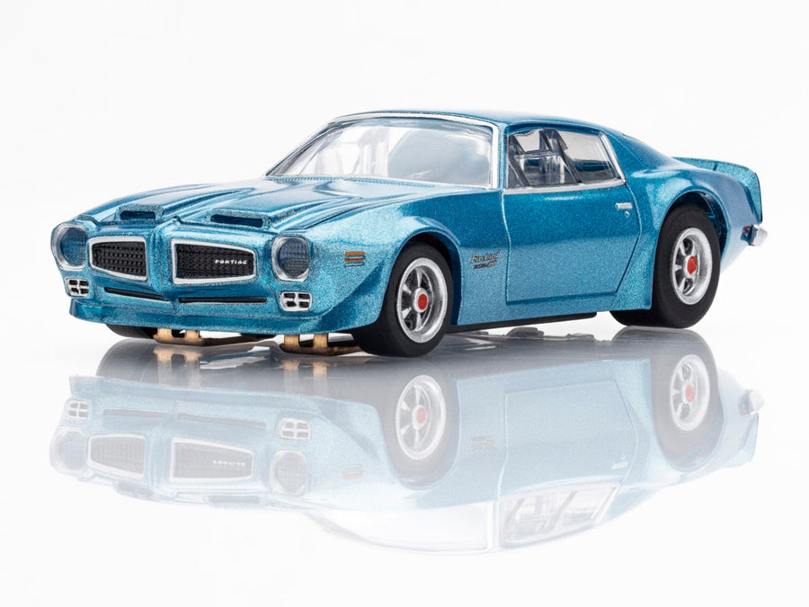 AFX 1970 Firebird Formula 400 Atoll Blue Metallic HO Slot Car — official product view 5
