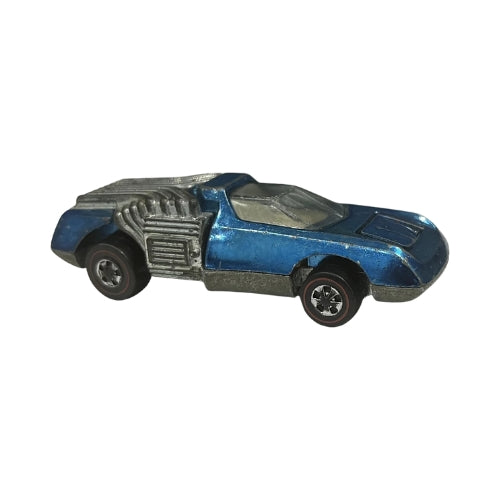 Blue Noodle Head with prominent side exhaust pipes