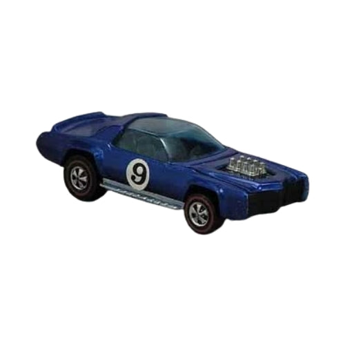 Blue Sugar Caddy with number 9 racing stickers