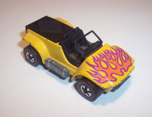 1975 Hot Wheels Sand Drifter item 7651 in yellow Flying Colors decoration