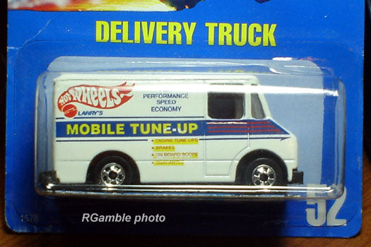 1990 Hot Wheels Delivery Truck Larry's Mobile Tune-Up #52