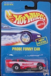 1990 Hot Wheels Probe Funny Car #84