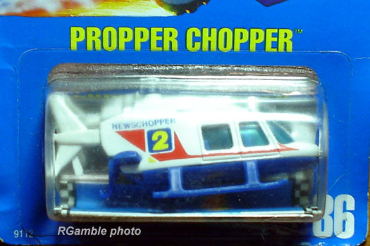 1990 Hot Wheels Propper Chopper #86
