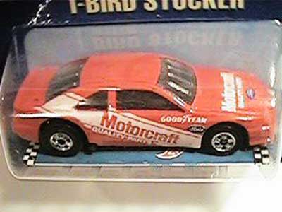 1990 Hot Wheels T-Bird Stocker red Motorcraft version #88