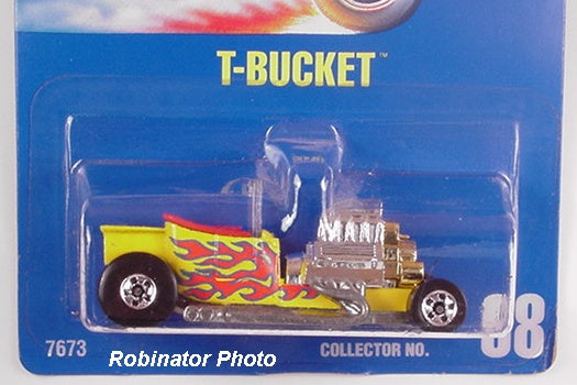 1990 Hot Wheels T-Bucket yellow #68