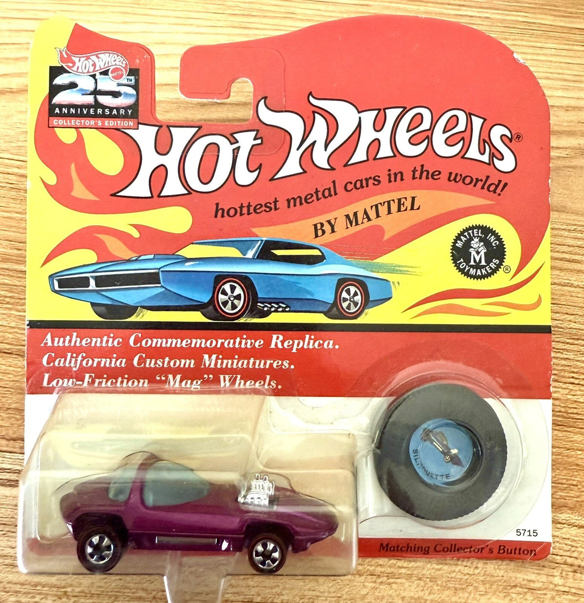 1993 Hot Wheels 25th Anniversary Silhouette in original package