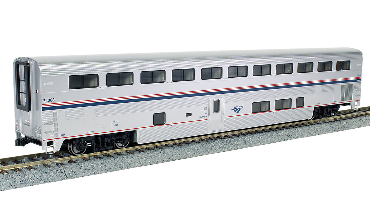 Kato HO Superliner I Sleeper, Amtrak Phase VI George M. Pullman #32009 — exact product view