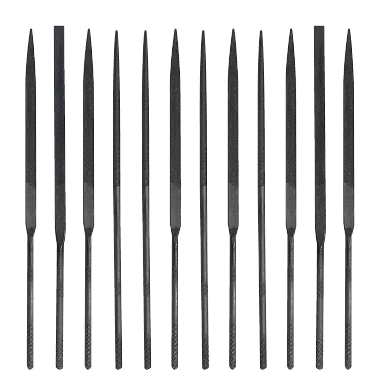 Excel Blades 12 Piece Assorted Needle File Set (55607) product view 1