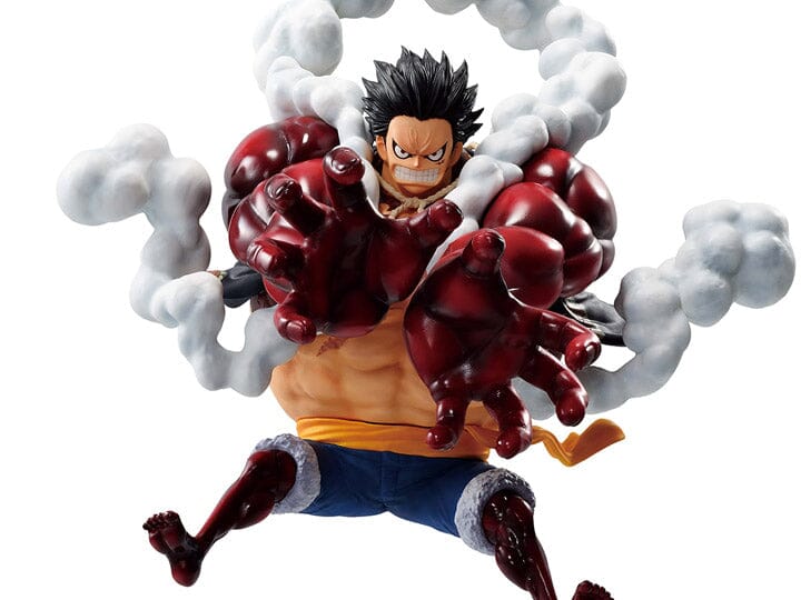 Bandai One Piece Ichibansho Masterlise Expiece Monkey D. Luffy (Gear 4) (Road to King of the Pirates) Figure — product view 1