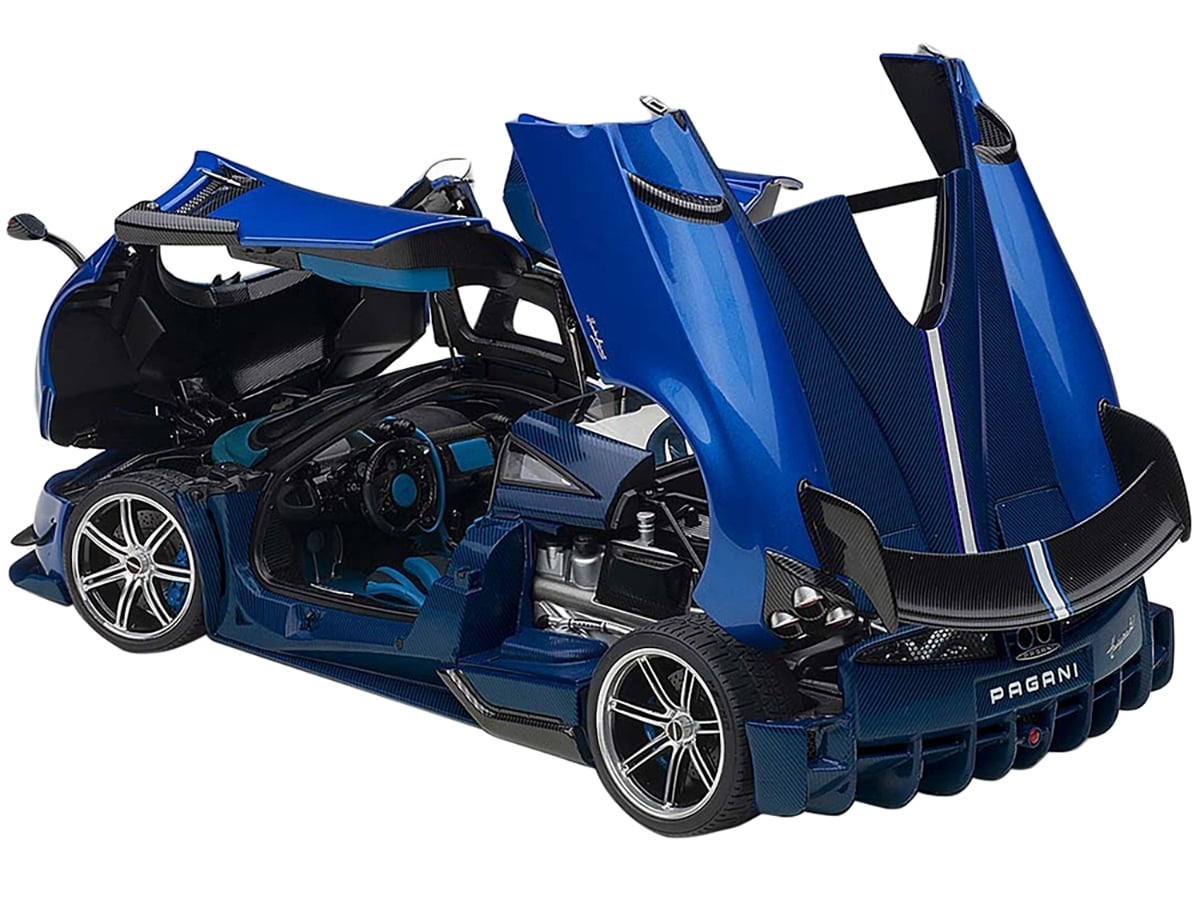 Pagani Huayra BC Blu Francia/Carbon – AUTOart 1:18