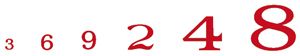 Woodland Scenics 710 RR Roman Numbers Red Dry Transfer — exact product view
