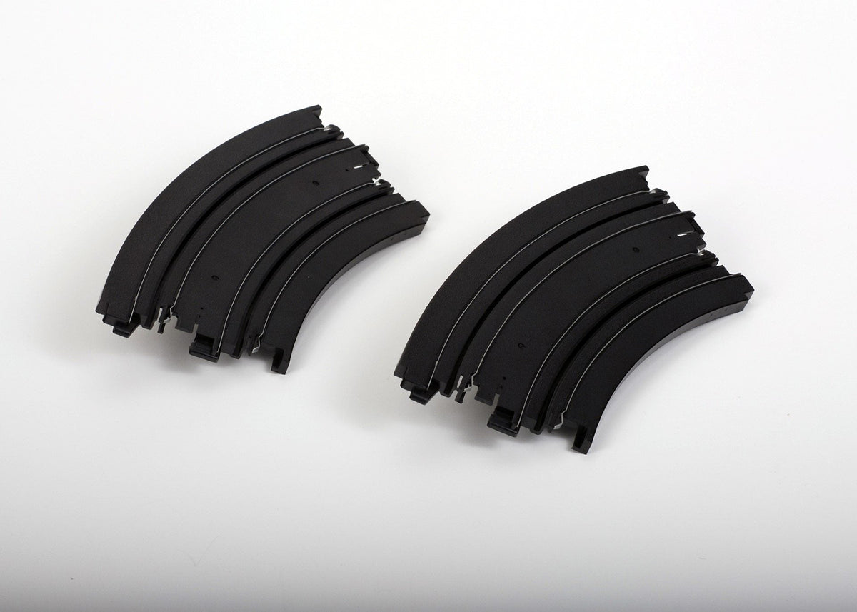 AFX 9-Inch 1/8 Radius Curve HO Slot Car Track – Pair — official AFX product view 1