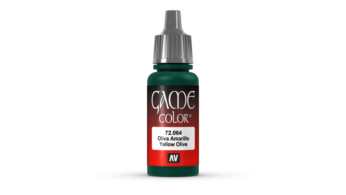 Vallejo Game Color Yellow Olive 17 ml paint – 72064 exact product photo
