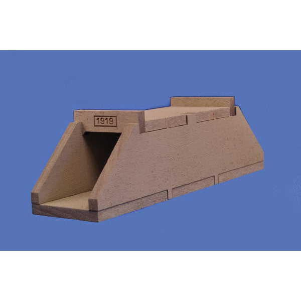Blair Line 2807 Concrete Box Culvert 3-7/8 x 1 x 1" 9.8 x 2.5 x 2.5cm HO Scale — exact product reference
