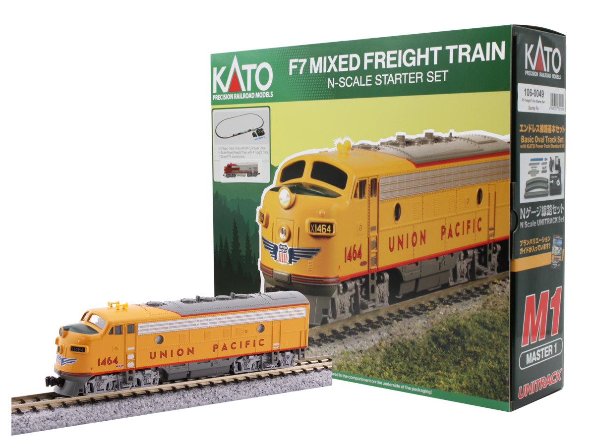F7 Freight Train Starter Set Union Pacific (106-0050) exact product view 1