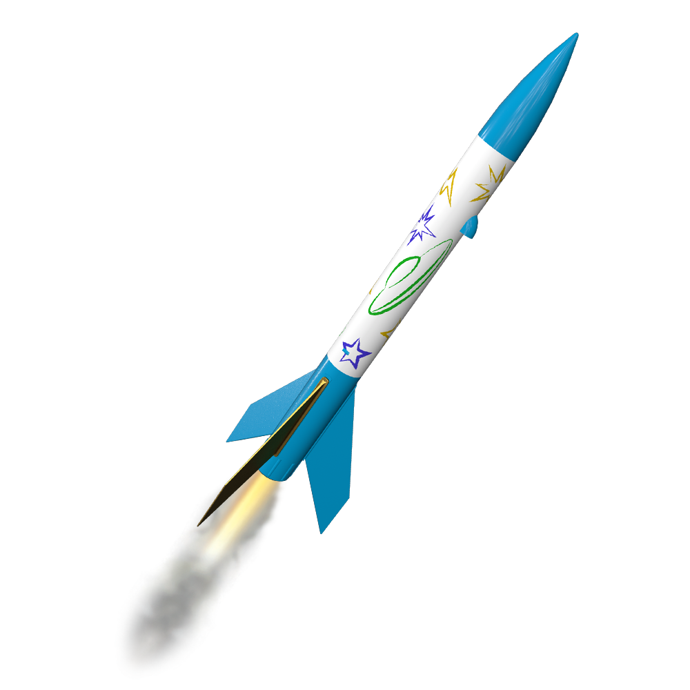 Classroom model rocket used to plan group motor quantities