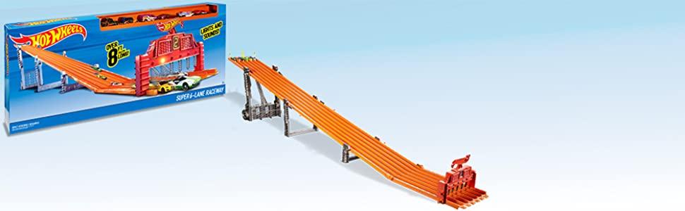 Hot Wheels Super 6-Lane Raceway track image from the original Muncle Mikes article