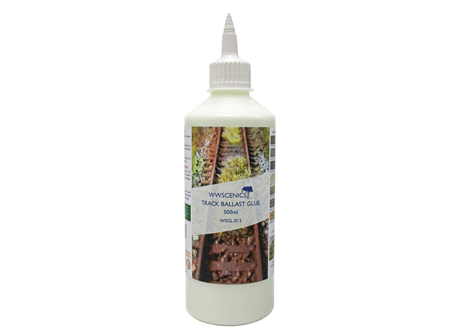 WSGL012 - WWScenics - Railway Track Ballast Glue 500ml — exact WWScenics product image