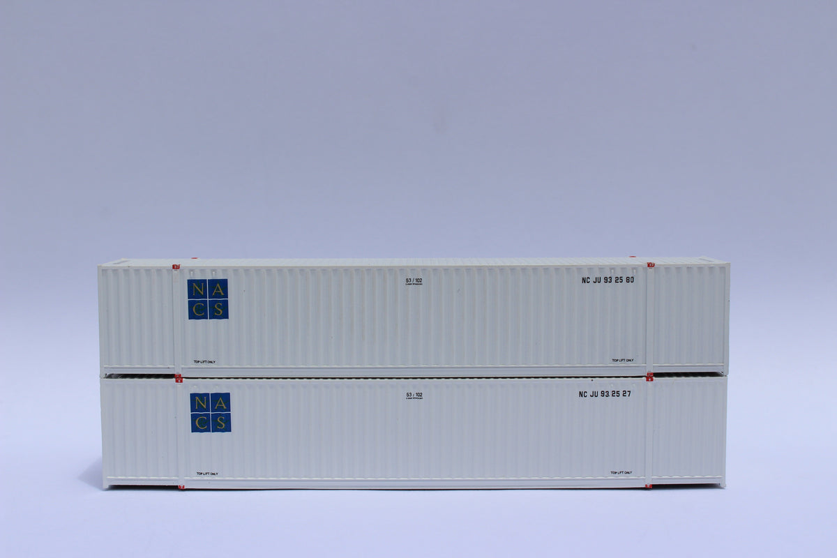 NACS 53' HIGH CUBE, 6-42-6 corrugated containers with Magnetic system, Corrugated-side. JTC #535046 (535046) exact product view 1