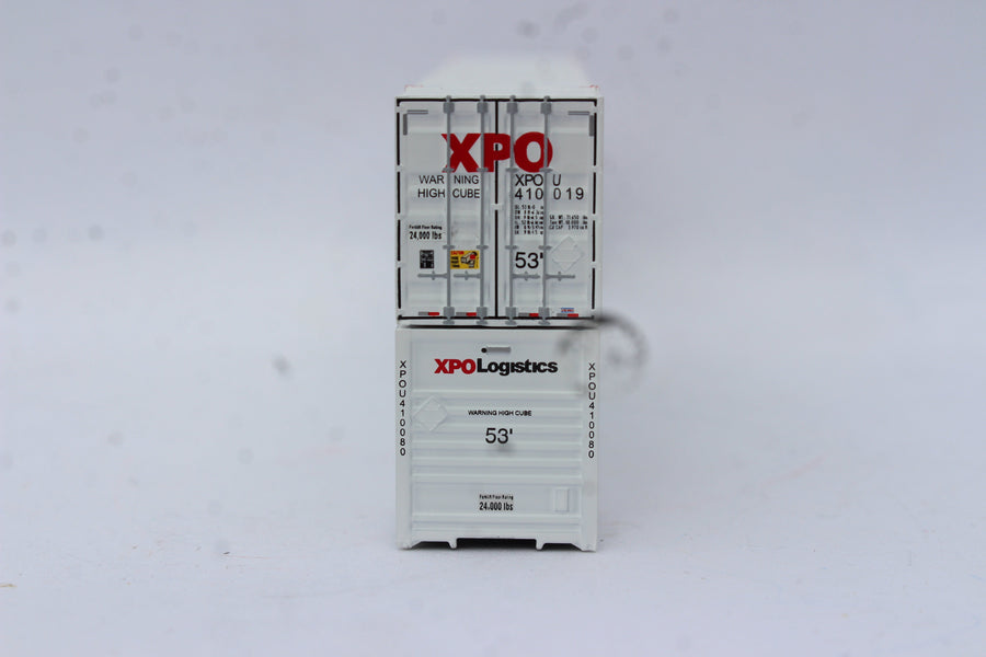 XPO Logistics Set #3, 53' HIGH CUBE 8-55-8 corrugated containers. JTC # (537071) exact product view 1