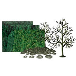 JTT Scenery Products 92067 (TK-14) Premium Super Scenic Tree Kit, Deciduous Trees 6" (6) — exact JTT Scenery Products product reference