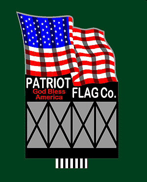 Miller Engineering Patriot Flag Co. Sign 9482