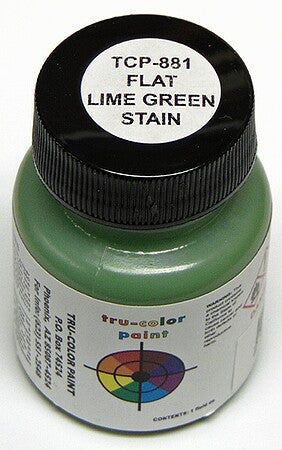 Tru-Color Paint FLAT LIME BREEN STAIN – TCP881