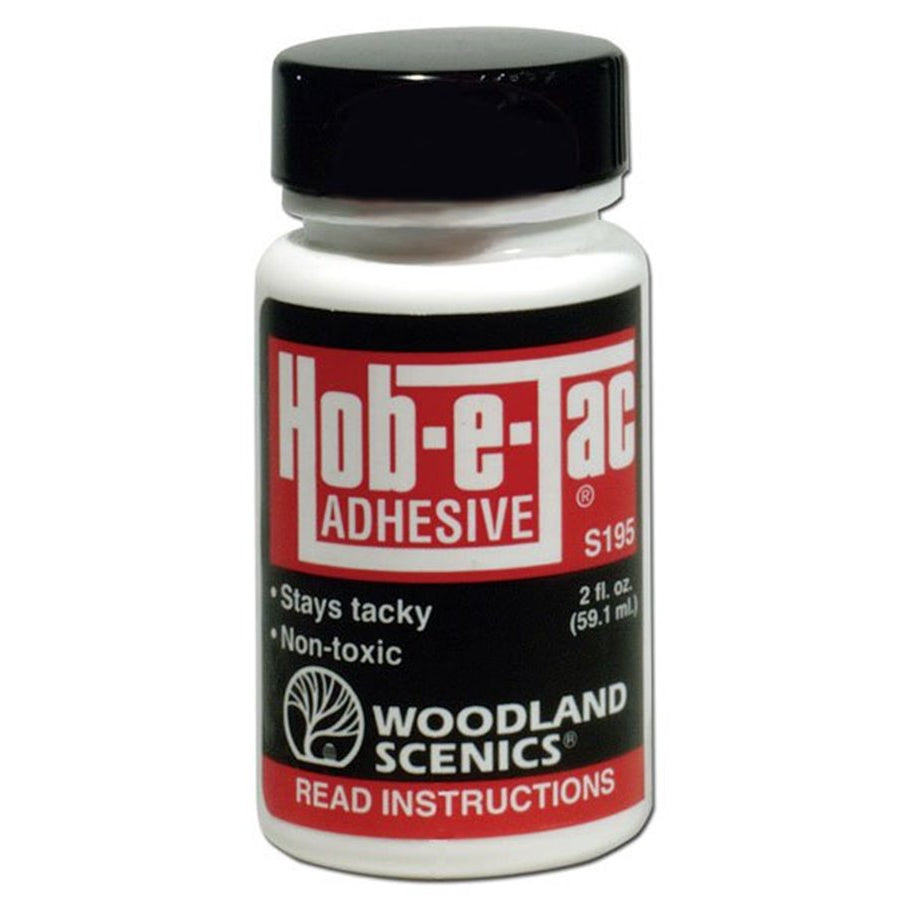 Woodland Scenics S195 Hob-e-Tac Scenic Adhesive 2 fl oz / 59.1 ml product photograph