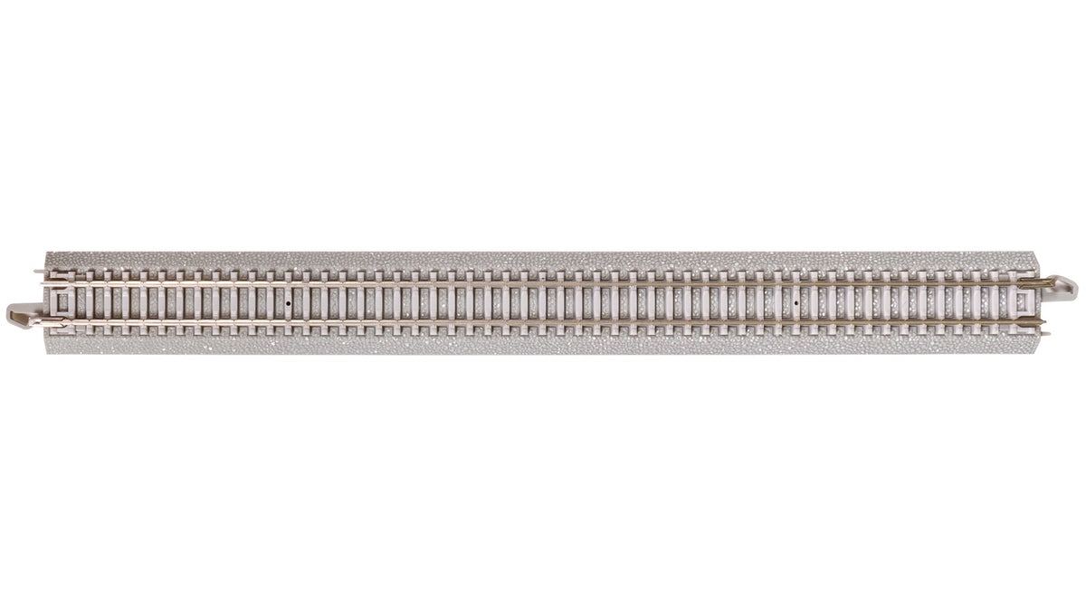 E-Z Track½ with Concrete Ties - 10" Straight Track - Bachmann 44015