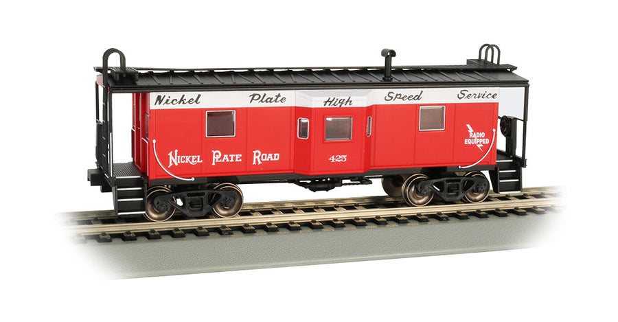 Bachmann 73202 HO Nickel Plate Road #425 bay-window caboose official product view