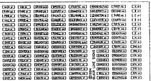 Blair Line 109 HO scale street signs