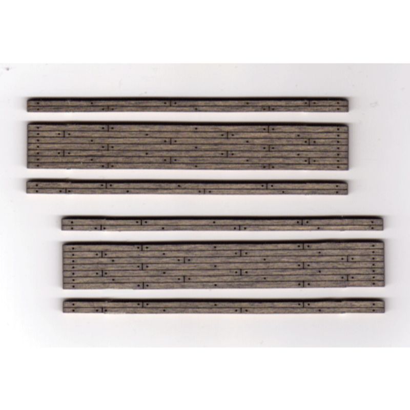 Blair Line HO Scale Two-Lane Wood Grade Crossing Kit – 115 — exact product reference