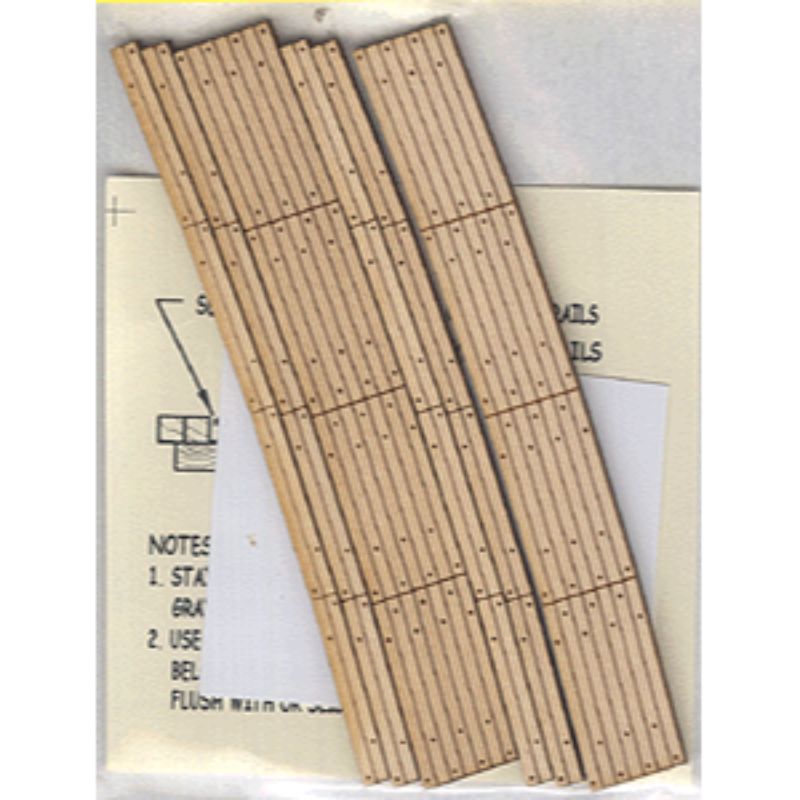 Blair Line HO Scale Curved Two-Lane Wood Grade Crossings, 36-Inch Radius, 2-Pack – 130 — exact product reference