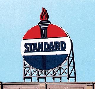 Blair Line 1522, cartelera Standard Oil para maquetas Z, N y HO