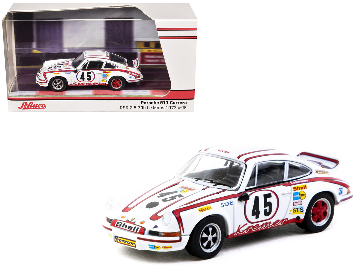 1973 Porsche 911 Carrera RSR #45 Le Mans Class Winner – Schuco 1:64