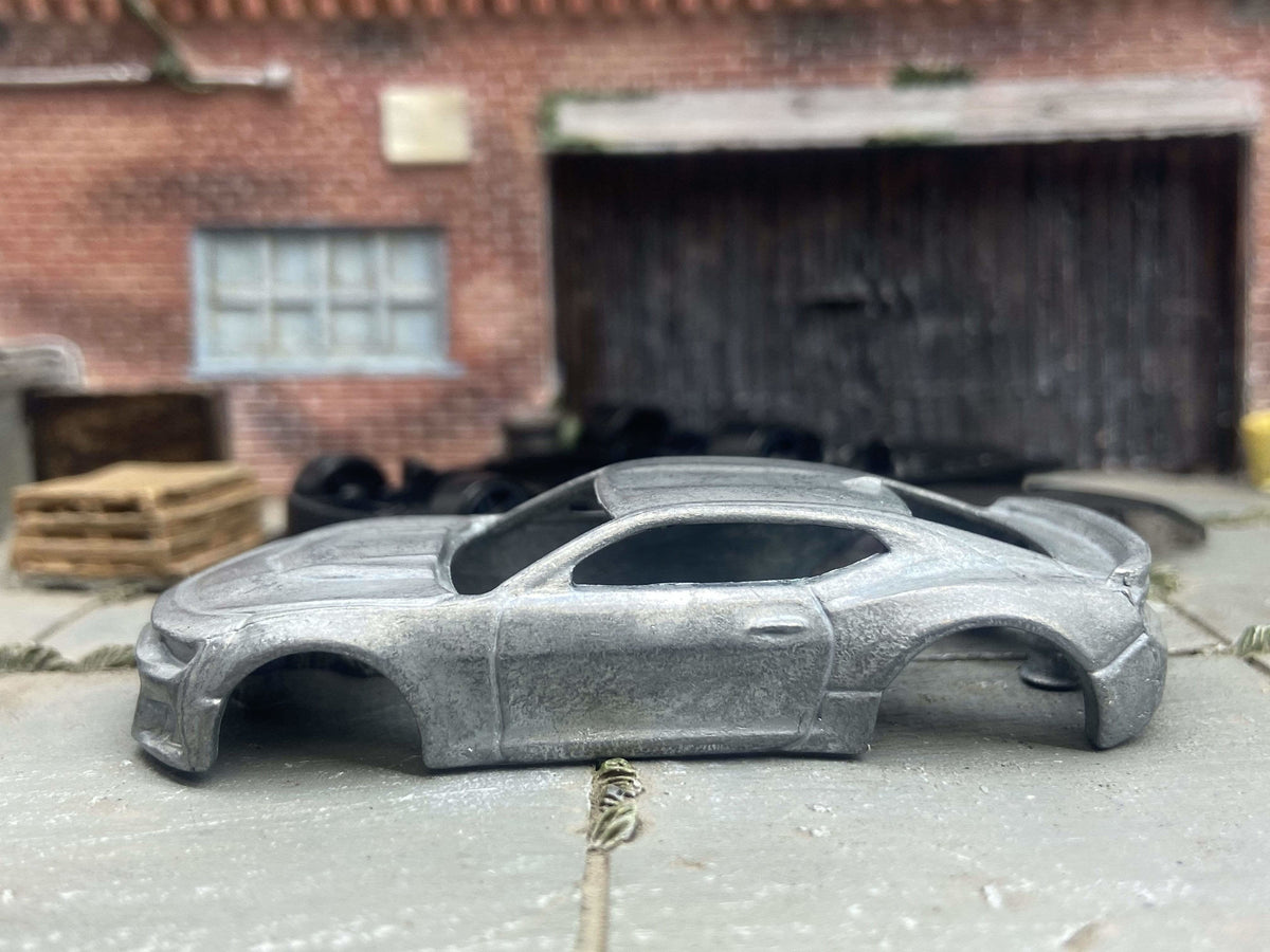Kit DIY Hot Wheels Chevy Camaro COPO Drag Car 2018 con referencia 10 mm delante y 12 mm detrás