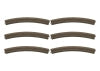 Trix Curved H0 Track Radius 643.6 mm / 25-5/16" / Curve 30° #62530 product image