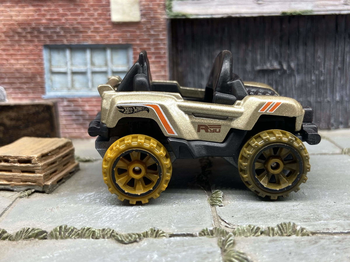 Hot Wheels Bogzilla 4 Wheeler suelto y previamente usado