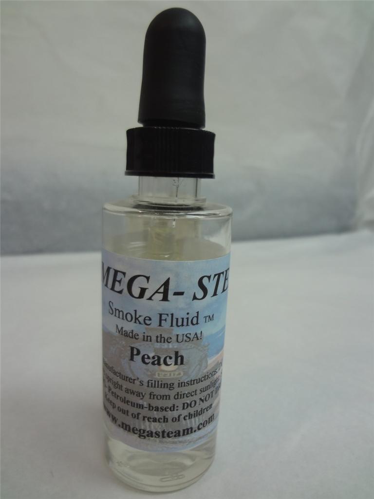 JT's Mega-Steam Peach Scented Smoke Fluid – 2 oz – 128