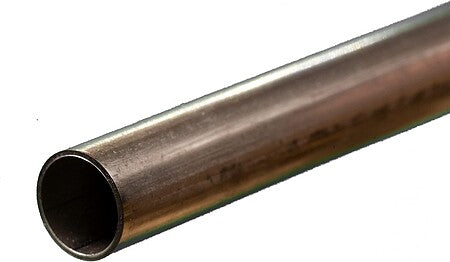 K&S Round Stainless Steel Tube 1/2 in – 87123 - product image