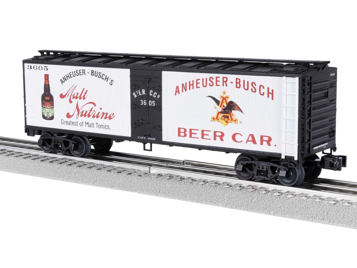Lionel O Scale Budweiser Woodside Reefer #3605 - 2442202 — exact product reference