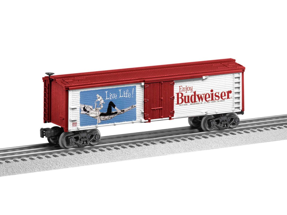 Lionel O Scale Enjoy Budweiser Reefer - 2028230 — exact product reference