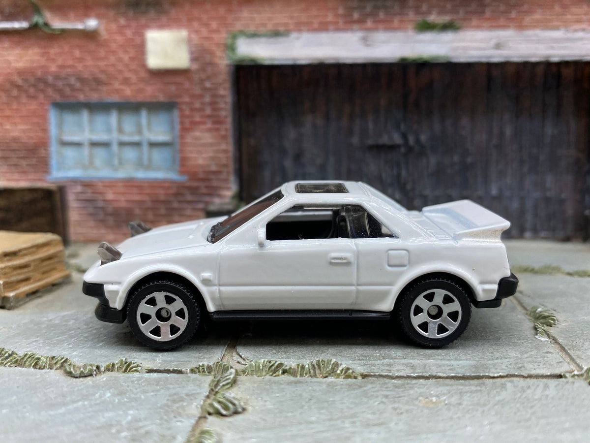 Matchbox 1984 Toyota MR2 in White, loose diecast car