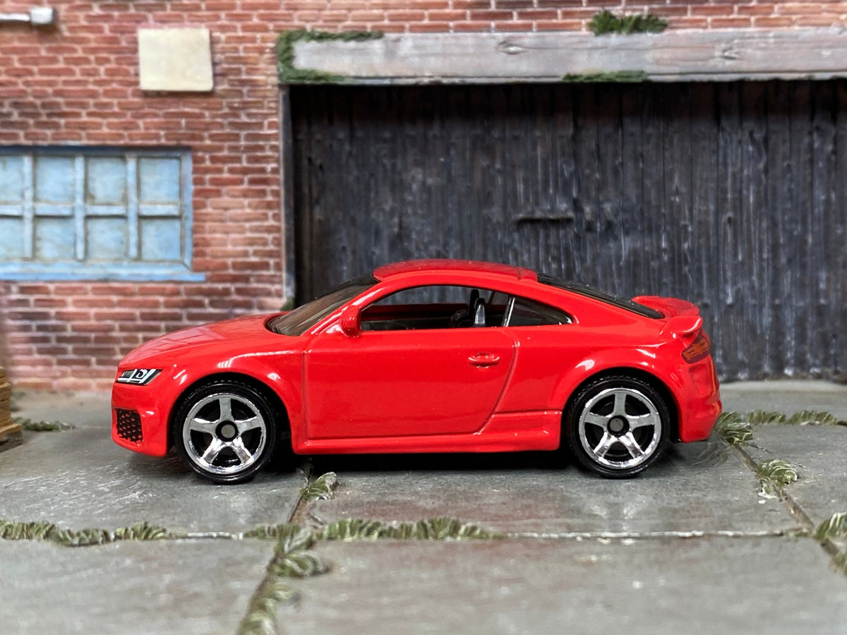 Matchbox 2019 Audi TT RS in Red, loose diecast car